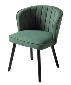 Mørteens Polsterstuhl Sollia - Webstoff / Buche massiv - Schwarz - Grün -Deutschland Stühle Verkaufs-Shop 1000184192 200207 09400900040 DETAILS P000000001000184192