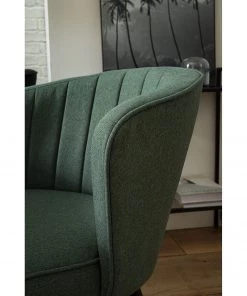 Mørteens Polsterstuhl Sollia - Webstoff / Buche massiv - Schwarz - Grün -Deutschland Stühle Verkaufs-Shop 1000184192 200414 13030900008 DETAILS P000000001000184192