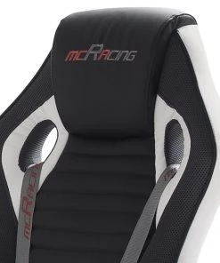 Home24office Gaming Chair Emra - Kunstleder / Nylon - Weiß / Schwarz -Deutschland Stühle Verkaufs-Shop 1000185251 191105 08404900008 DETAILS P000000001000185251