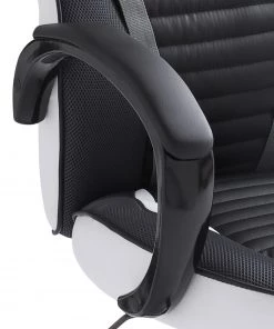 Home24office Gaming Chair Emra - Kunstleder / Nylon - Weiß / Schwarz -Deutschland Stühle Verkaufs-Shop 1000185251 191105 08404900010 DETAILS P000000001000185251