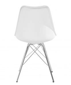 Norrwood Esszimmerstuhl Beatty (2er-Set) - Weiß - Chrom glänzend -Deutschland Stühle Verkaufs-Shop 1000189803 191119 12530400145 DETAILS P000000001000189803