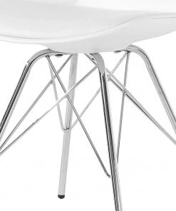 Norrwood Esszimmerstuhl Beatty (2er-Set) - Weiß - Chrom glänzend -Deutschland Stühle Verkaufs-Shop 1000189803 191119 12530400146 DETAILS P000000001000189803
