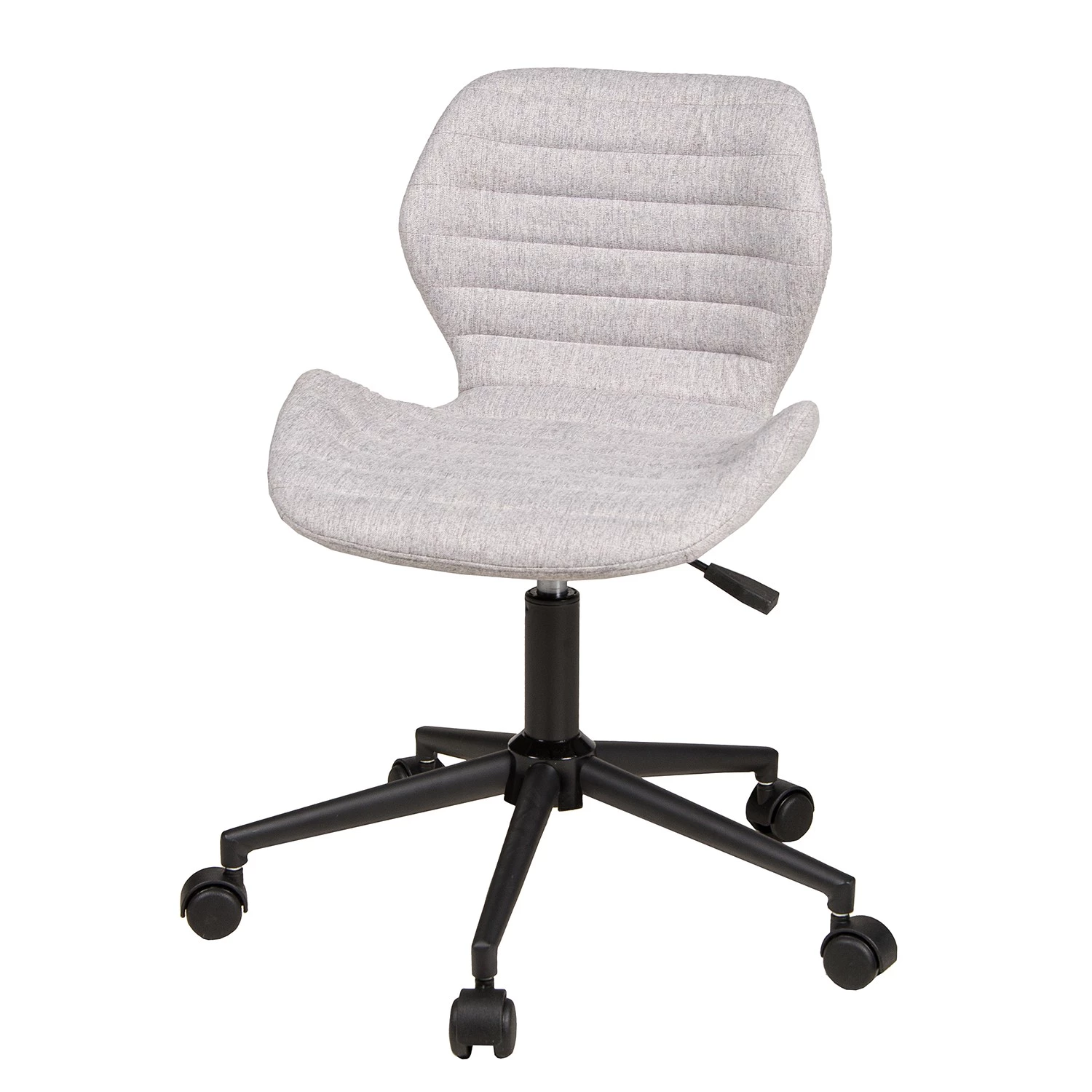 Duo Collection Bürodrehstuhl Marie II - Webstoff / Stahl - Hellgrau / Schwarz 1 Duo Collection Bürodrehstuhl Marie II - Webstoff / Stahl - Hellgrau / Schwarz