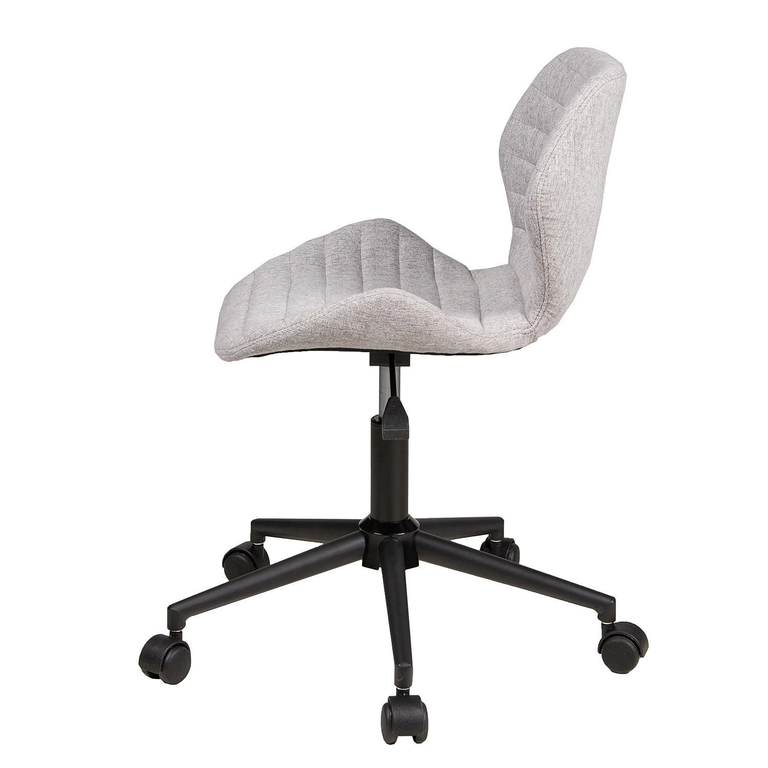 Duo Collection Bürodrehstuhl Marie II - Webstoff / Stahl - Hellgrau / Schwarz 3 Duo Collection Bürodrehstuhl Marie II - Webstoff / Stahl - Hellgrau / Schwarz – Bild 3