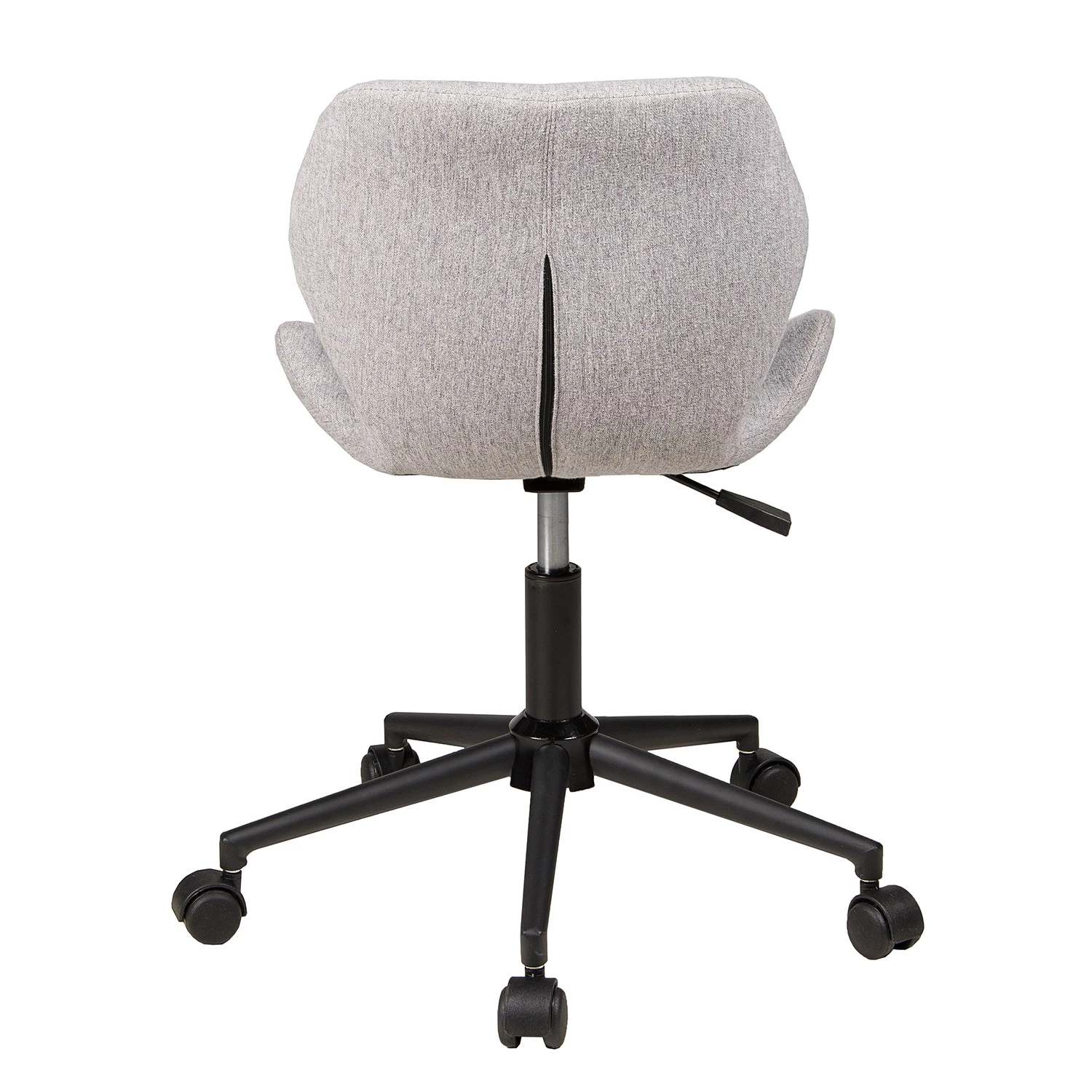 Duo Collection Bürodrehstuhl Marie II - Webstoff / Stahl - Hellgrau / Schwarz 5 Duo Collection Bürodrehstuhl Marie II - Webstoff / Stahl - Hellgrau / Schwarz – Bild 5