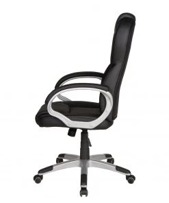 Duo Collection Bürodrehstuhl Julius - Kunstleder / Nylon - Schwarz / Silber 6 Duo Collection Bürodrehstuhl Julius - Kunstleder / Nylon - Schwarz / Silber -Deutschland Stühle Verkaufs-Shop 1000198951 200127 16102000053 DETAILS P000000001000198951