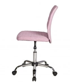 Duo Collection Bürodrehstuhl Milo II - Webstoff / Stahl - Rosa / Chrom -Deutschland Stühle Verkaufs-Shop 1000198953 200127 16102000063 DETAILS P000000001000198953