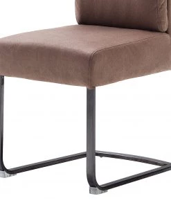 Fredriks Freischwinger Redan (2er-Set) - Microfaser / Stahl - Vintage Braun - Schwarz 11 Fredriks Freischwinger Redan (2er-Set) - Microfaser / Stahl - Vintage Braun - Schwarz -Deutschland Stühle Verkaufs-Shop 1000201146 200317 18343300026 DETAILS P000000001000201146