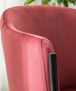 Mørteens Armlehnenstuhl Koloa I - Samt / Stahl - Bordeaux / Schwarz -Deutschland Stühle Verkaufs-Shop 1000205088 201229 14351800003 DETAILS P000000001000205088