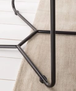 Mørteens Armlehnenstuhl Tulia - Webstoff / Stahl - Dunkelgrau / Schwarz -Deutschland Stühle Verkaufs-Shop 1000205089 210129 13285600003 DETAILS P000000001000205089