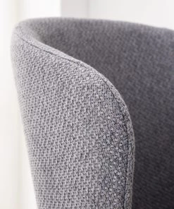 Mørteens Armlehnenstuhl Tulia - Webstoff / Stahl - Dunkelgrau / Schwarz -Deutschland Stühle Verkaufs-Shop 1000205089 210129 13285700005 DETAILS P000000001000205089