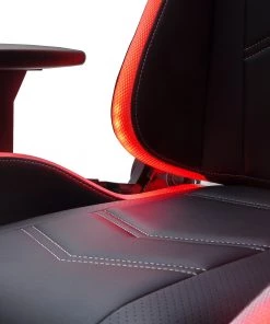 Furnitive LED Gaming Chair MC Racing - Kunstleder / Kunststoff - Schwarz / Weiß -Deutschland Stühle Verkaufs-Shop 1000205591 200310 11152900088 DETAILS P000000001000205591