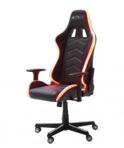 Furnitive LED Gaming Chair MC Racing - Kunstleder / Kunststoff - Schwarz / Weiß -Deutschland Stühle Verkaufs-Shop 1000205591 200310 11153000097 DETAILS P000000001000205591
