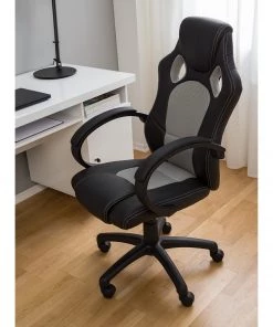 Furnitive Gaming Chair Livaro - Kunstleder & Mesh / Kunststoff - Schwarz / Grau 16 Furnitive Gaming Chair Livaro - Kunstleder & Mesh / Kunststoff - Schwarz / Grau -Deutschland Stühle Verkaufs-Shop 1000207821 201008 06401000026 MOOD DETAILS P000000001000207821 mood
