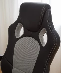 Furnitive Gaming Chair Livaro - Kunstleder & Mesh / Kunststoff - Schwarz / Grau 24 Furnitive Gaming Chair Livaro - Kunstleder & Mesh / Kunststoff - Schwarz / Grau -Deutschland Stühle Verkaufs-Shop 1000207821 201008 06401200027 DETAILS P000000001000207821