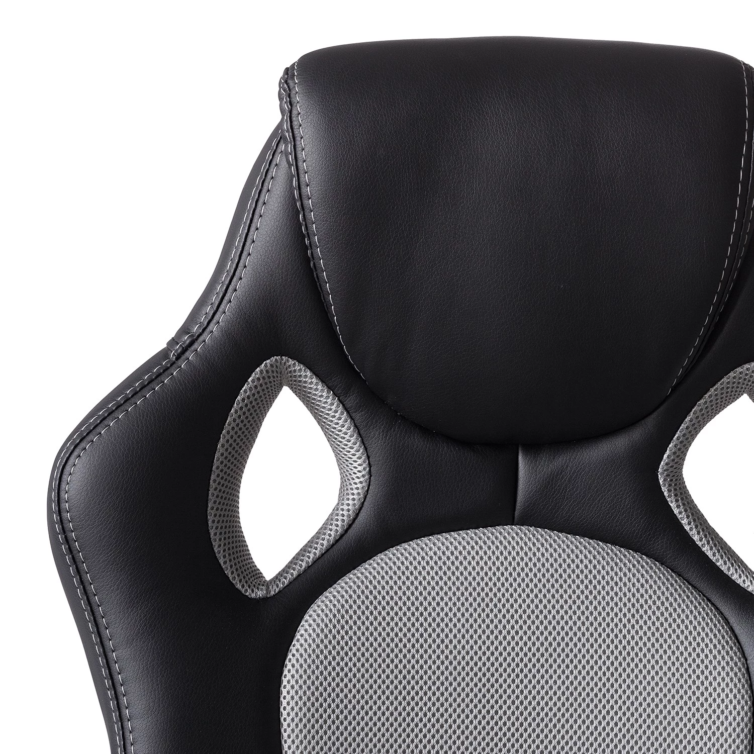 Furnitive Gaming Chair Livaro - Kunstleder & Mesh / Kunststoff - Schwarz / Grau 8 Furnitive Gaming Chair Livaro - Kunstleder & Mesh / Kunststoff - Schwarz / Grau – Bild 8