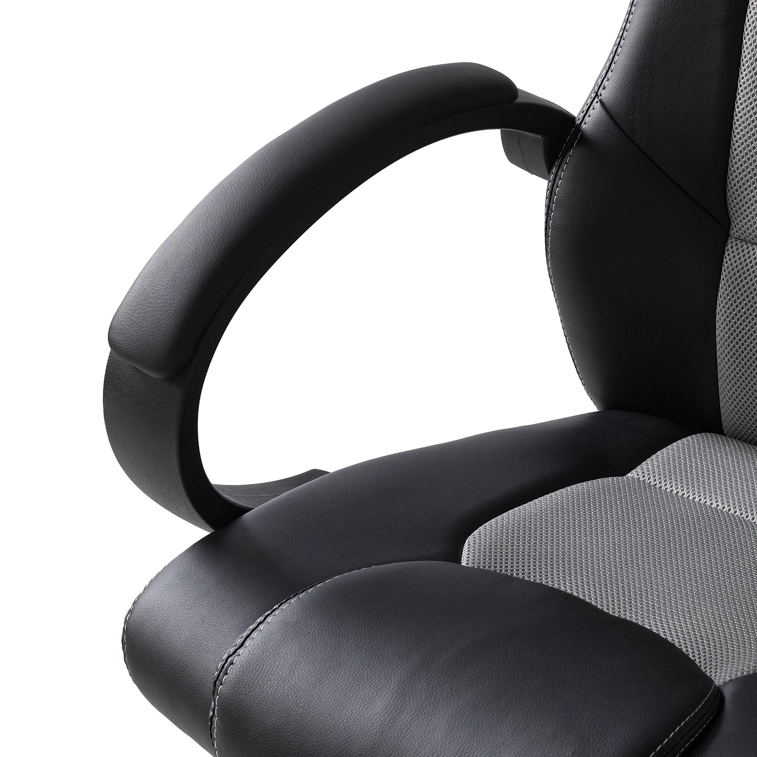Furnitive Gaming Chair Livaro - Kunstleder & Mesh / Kunststoff - Schwarz / Grau 9 Furnitive Gaming Chair Livaro - Kunstleder & Mesh / Kunststoff - Schwarz / Grau – Bild 9