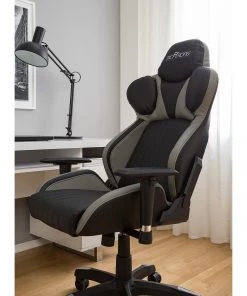 Furnitive Gaming Chair mcRacing II - Kunstleder / Kunststoff - Schwarz -Deutschland Stühle Verkaufs-Shop 1000207825 201008 06403300049 DETAILS P000000001000207825