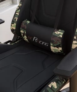 Furnitive Gaming Chair mcRacing N51 - Kunstleder / Kunststoff - Schwarz / Camouflage -Deutschland Stühle Verkaufs-Shop 1000207826 201008 06404100059 DETAILS P000000001000207826