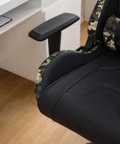 Furnitive Gaming Chair mcRacing N51 - Kunstleder / Kunststoff - Schwarz / Camouflage -Deutschland Stühle Verkaufs-Shop 1000207826 201008 06404200061 DETAILS P000000001000207826