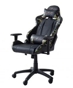Furnitive Gaming Chair mcRacing N51 - Kunstleder / Kunststoff - Schwarz / Camouflage -Deutschland Stühle Verkaufs-Shop 1000207826 201009 06321200039 DETAILS P000000001000207826