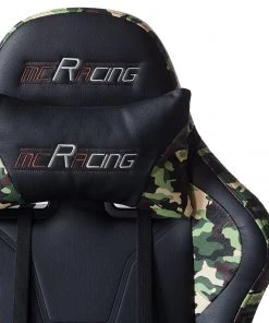 Furnitive Gaming Chair mcRacing N51 - Kunstleder / Kunststoff - Schwarz / Camouflage -Deutschland Stühle Verkaufs-Shop 1000207826 201009 06321900048 DETAILS P000000001000207826