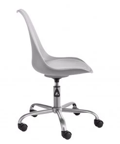 Loftscape Bürodrehstuhl Derlan - Kunstleder / Metall - Grau 9 Loftscape Bürodrehstuhl Derlan - Kunstleder / Metall - Grau -Deutschland Stühle Verkaufs-Shop 1000208134 200324 13571400088 DETAILS P000000001000208134