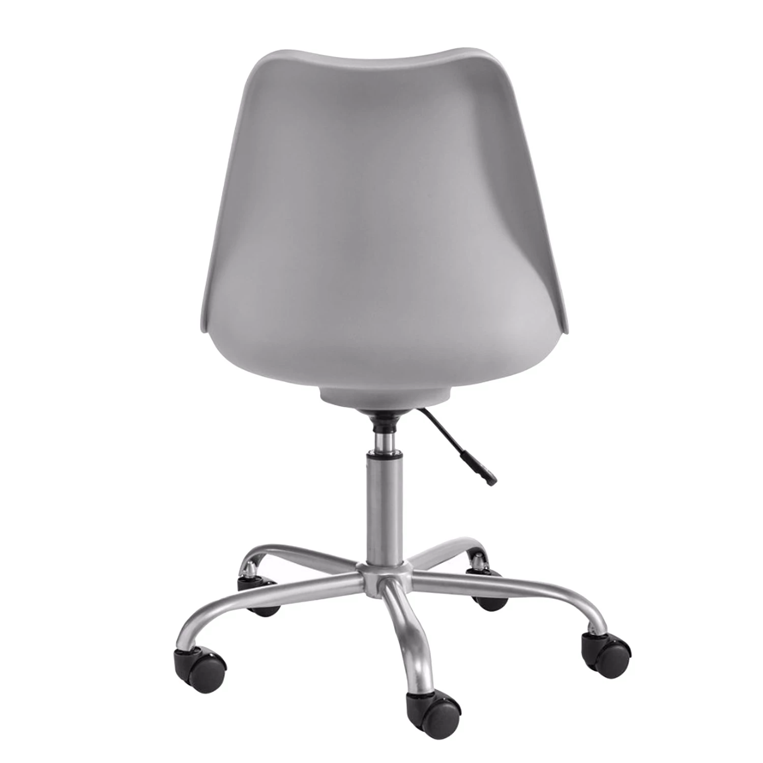 Loftscape Bürodrehstuhl Derlan - Kunstleder / Metall - Grau 4 Loftscape Bürodrehstuhl Derlan - Kunstleder / Metall - Grau – Bild 4