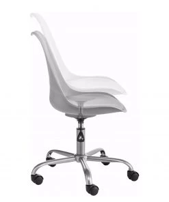 Loftscape Bürodrehstuhl Derlan - Kunstleder / Metall - Grau 11 Loftscape Bürodrehstuhl Derlan - Kunstleder / Metall - Grau -Deutschland Stühle Verkaufs-Shop 1000208134 200324 13572100090 DETAILS P000000001000208134