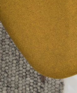 Mørteens Polsterstuhl Jacklin III (2er-Set) - Webstoff / Metall - Walnuss Dekor - Senfgelb -Deutschland Stühle Verkaufs-Shop 1000208738 210120 13384800003 DETAILS P000000001000208738 2