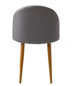 Mørteens Polsterstuhl Jacklin II (2er-Set) - Webstoff / Metall - Eiche Dekor - Lichtgrau -Deutschland Stühle Verkaufs-Shop 1000208746 201021 16222000027 DETAILS P000000001000208746