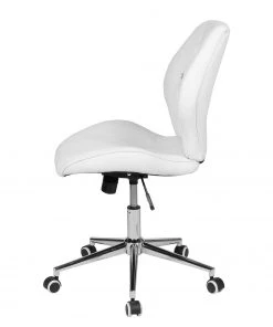 Duo Collection Bürodrehstuhl Jolina - Kunstleder / Metall - Weiß / Chrom 6 Duo Collection Bürodrehstuhl Jolina - Kunstleder / Metall - Weiß / Chrom -Deutschland Stühle Verkaufs-Shop 1000210734 200407 11052200033 DETAILS P000000001000210734