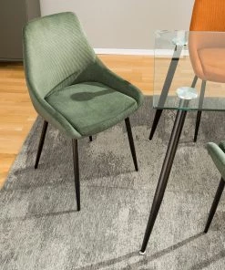 Jack & Alice Polsterstuhl Beebe (2er-Set) - Dunkelgrün -Deutschland Stühle Verkaufs-Shop 1000210866 201229 14241600002 MOOD DETAILS P000000001000210866 mood