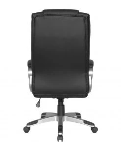 Furnitive Chefsessel Hauxley XXL - Kunstleder - Schwarz / Silber -Deutschland Stühle Verkaufs-Shop 1000211329 200511 14230800013 DETAILS P000000001000211329