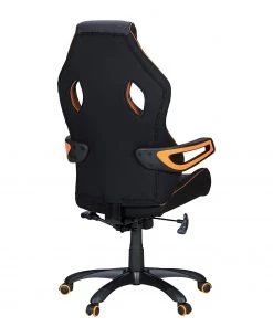 Furnitive Gaming Chair Vance - Webstoff / Flachgewebe - Schwarz / Orange -Deutschland Stühle Verkaufs-Shop 1000211723 200506 12473100084 DETAILS P000000001000211723