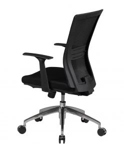 Furnitive Bürostuhl Bryant - Mesh / Aluminium - Schwarz -Deutschland Stühle Verkaufs-Shop 1000211731 200506 12473200128 DETAILS P000000001000211731