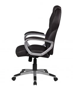 Furnitive Bürostuhl Dalston - Kunstleder / Aluminium - Braun -Deutschland Stühle Verkaufs-Shop 1000211736 200506 12473300164 DETAILS P000000001000211736