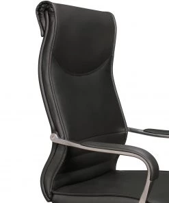 Furnitive Chefsessel Caracol - Kunstleder / Aluminium - Schwarz -Deutschland Stühle Verkaufs-Shop 1000211764 200506 12474000380 DETAILS P000000001000211764