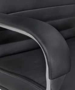 Furnitive Chefsessel Caracol - Kunstleder / Aluminium - Schwarz -Deutschland Stühle Verkaufs-Shop 1000211764 200506 12474000381 DETAILS P000000001000211764