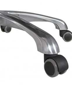 Furnitive Chefsessel Caracol - Kunstleder / Aluminium - Schwarz -Deutschland Stühle Verkaufs-Shop 1000211764 200506 12474000382 DETAILS P000000001000211764