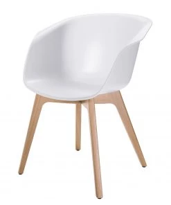 Sedus Armlehnenstuhl on spot III - Weiß / Buche Hell