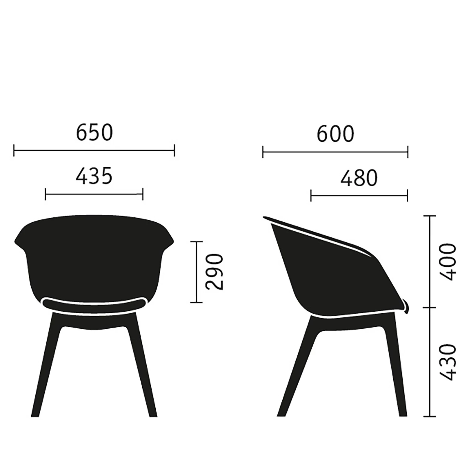 Sedus Armlehnenstuhl on spot IV - Schwarz 2 Sedus Armlehnenstuhl on spot IV - Schwarz – Bild 2