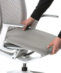 Sedus Bürostuhl se:motion IV - Weiß / Hellgrau -Deutschland Stühle Verkaufs-Shop 1000212416 200507 14154800165 DETAILS P000000001000212416