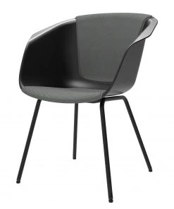 Sedus Armlehnenstuhl on spot II - Schwarz / Grau