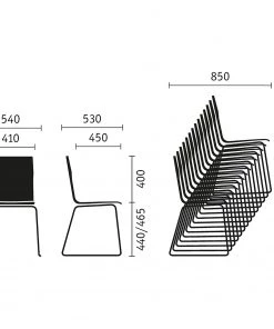 Sedus Stapelstuhl meet chair - Rot -Deutschland Stühle Verkaufs-Shop 1000212436 200507 14155600253 SKETCH DETAILS P000000001000212436 sketch