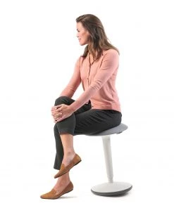 Sedus Stehhocker se:fit - Weiß / Grau -Deutschland Stühle Verkaufs-Shop 1000212447 200507 14155900312 DETAILS P000000001000212447