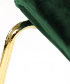 Kayoom Polsterstuhl Charlize I (2er-Set) - Samt / Metall - Messing - Grün -Deutschland Stühle Verkaufs-Shop 1000214137 200529 06024000008 DETAILS P000000001000214137