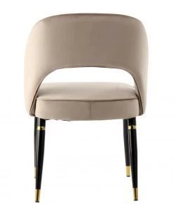 Kayoom Polsterstuhl Courtney (2er-Set) - Samt / Eisen - Schwarz - Taupe / Gold 11 Kayoom Polsterstuhl Courtney (2er-Set) - Samt / Eisen - Schwarz - Taupe / Gold -Deutschland Stühle Verkaufs-Shop 1000214234 200529 06082900443 DETAILS P000000001000214234