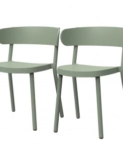 Blanke Design Stapelstuhl Casino (2er-Set) - Olivgrün