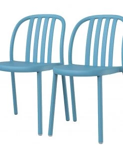 Blanke Design Stapelstuhl Sue (2er-Set) - Taubengrau